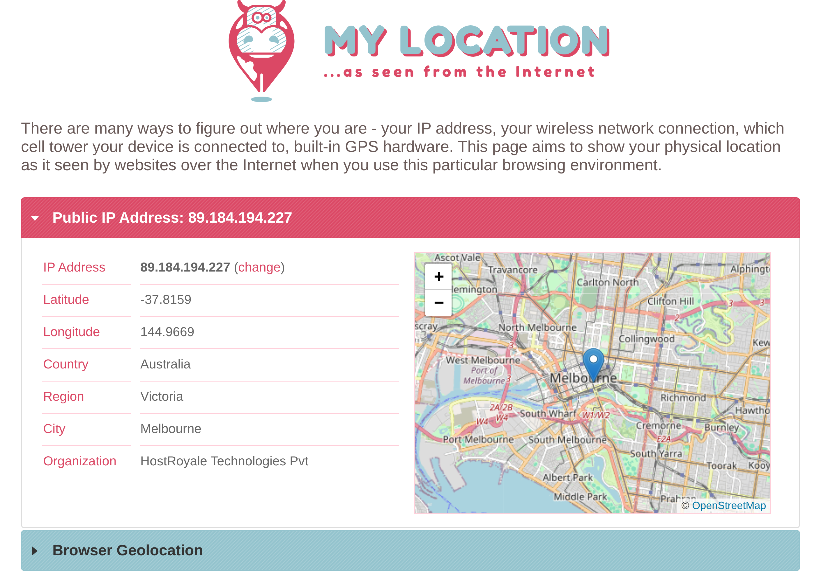 Australia screenshot