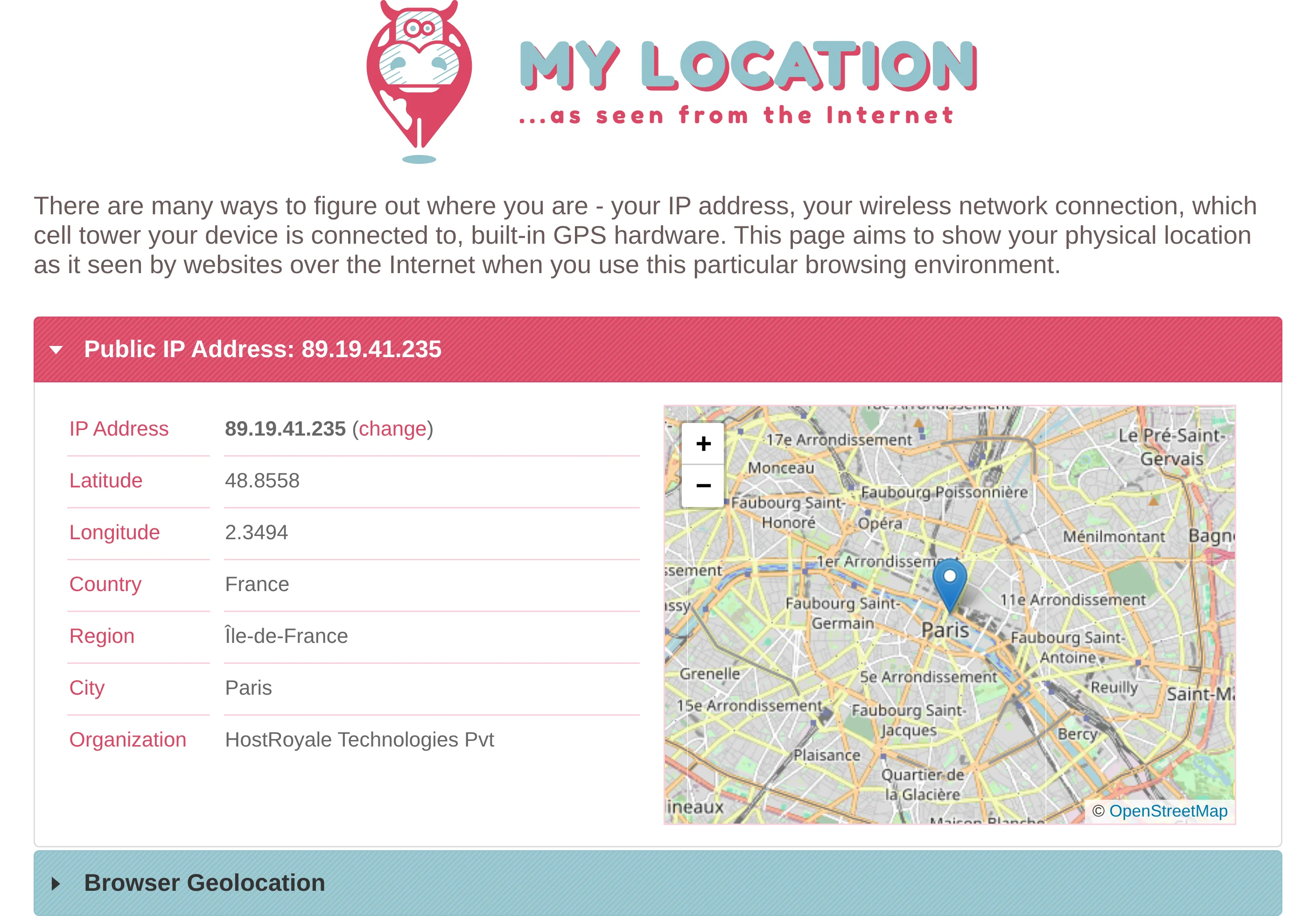 Capture d’écran — France